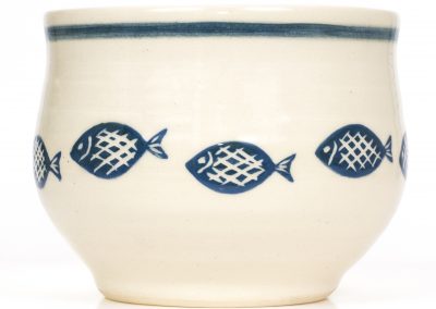 handmade pottery coastal coral bowl stuart fl